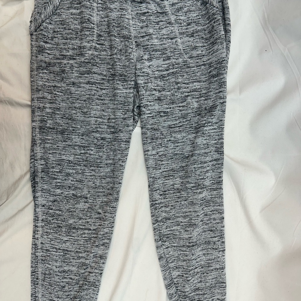 Athleta Gray Space-Dye Jogger Pants M